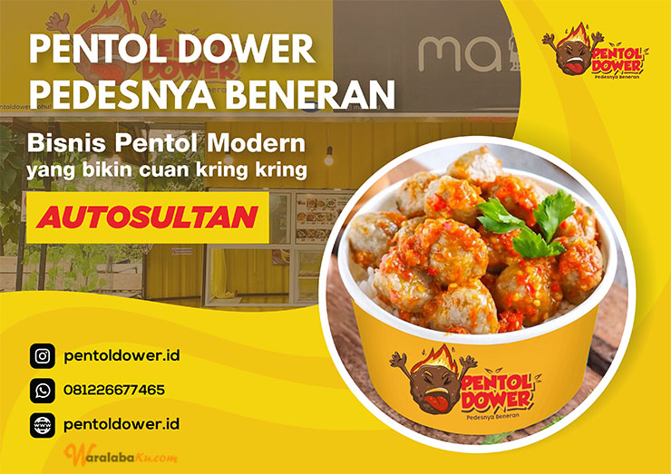 Franchise Peluang Usaha Makanan Pedas Pentol Dower