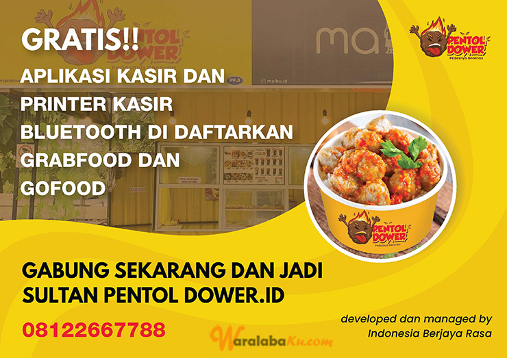 Franchise Peluang Usaha Makanan Pedas Pentol Dower