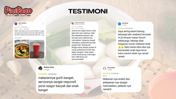 Kemitraan / Peluang Restoran Asia & Nusantara PiciPaco