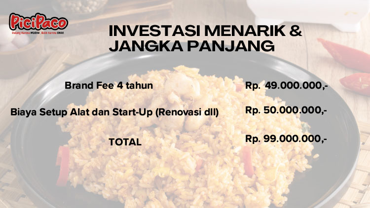 Kemitraan / Peluang Restoran Asia & Nusantara PiciPaco