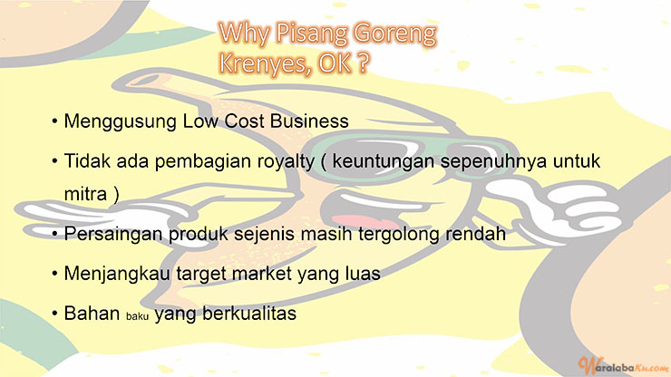 Franchise Peluang Usaha Pisang Goreng Krenyes Ok!