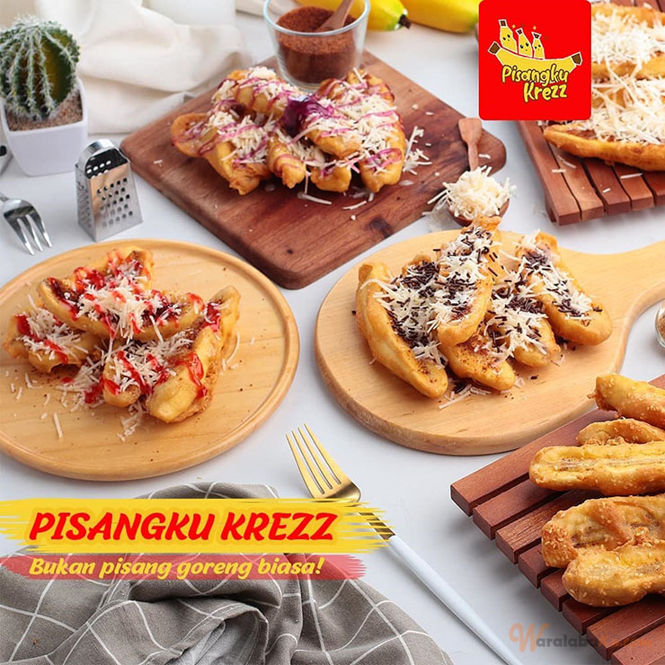 Peluang Usaha Bisnis Makanan Pisangku Krezz