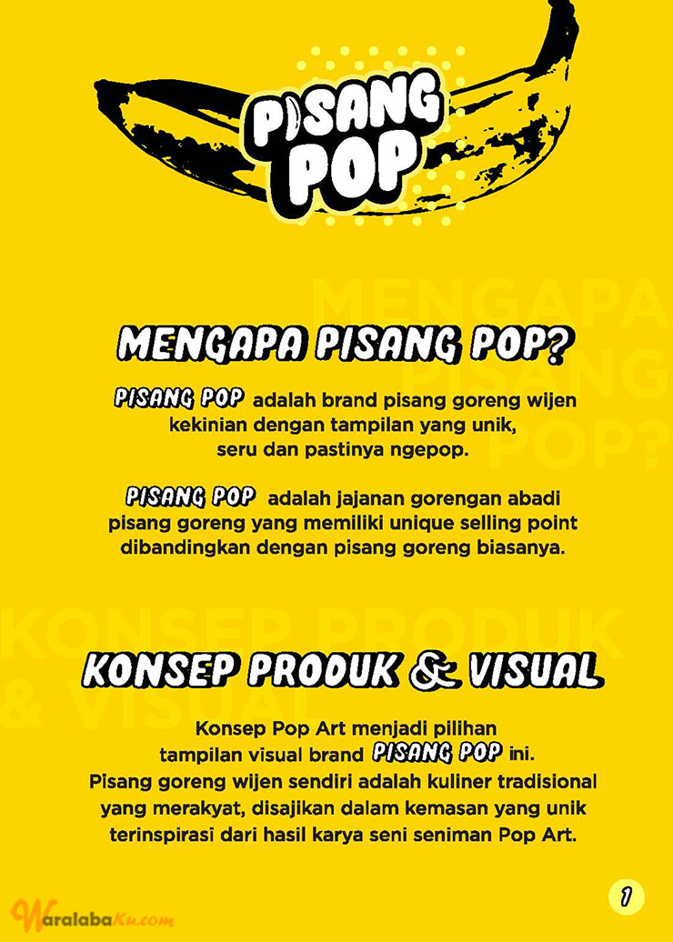 Franchise Peluang Usaha Pisang Goreng Kekinian ~ Pisang Pop