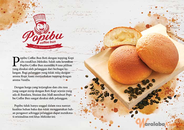 Franchise Peluang Usaha Roti Popibu Coffee Bun