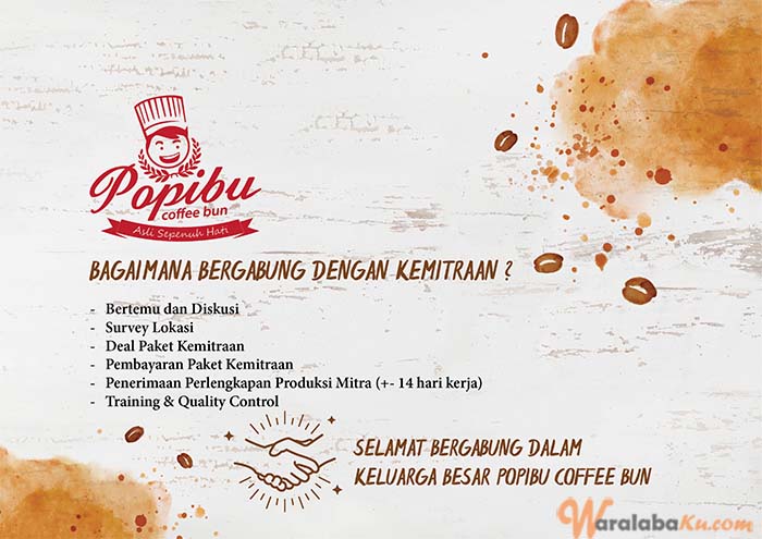 Franchise Peluang Usaha Roti Popibu Coffee Bun