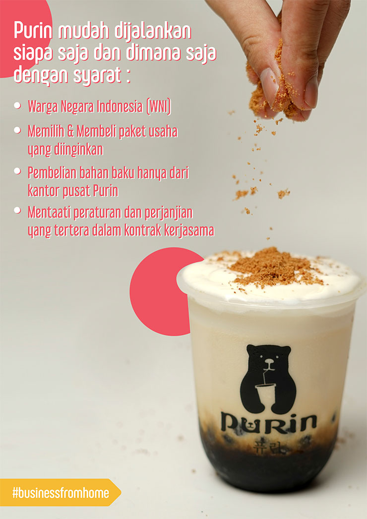 Franchise Peluang Usaha Minuman Purin Cheese Tea