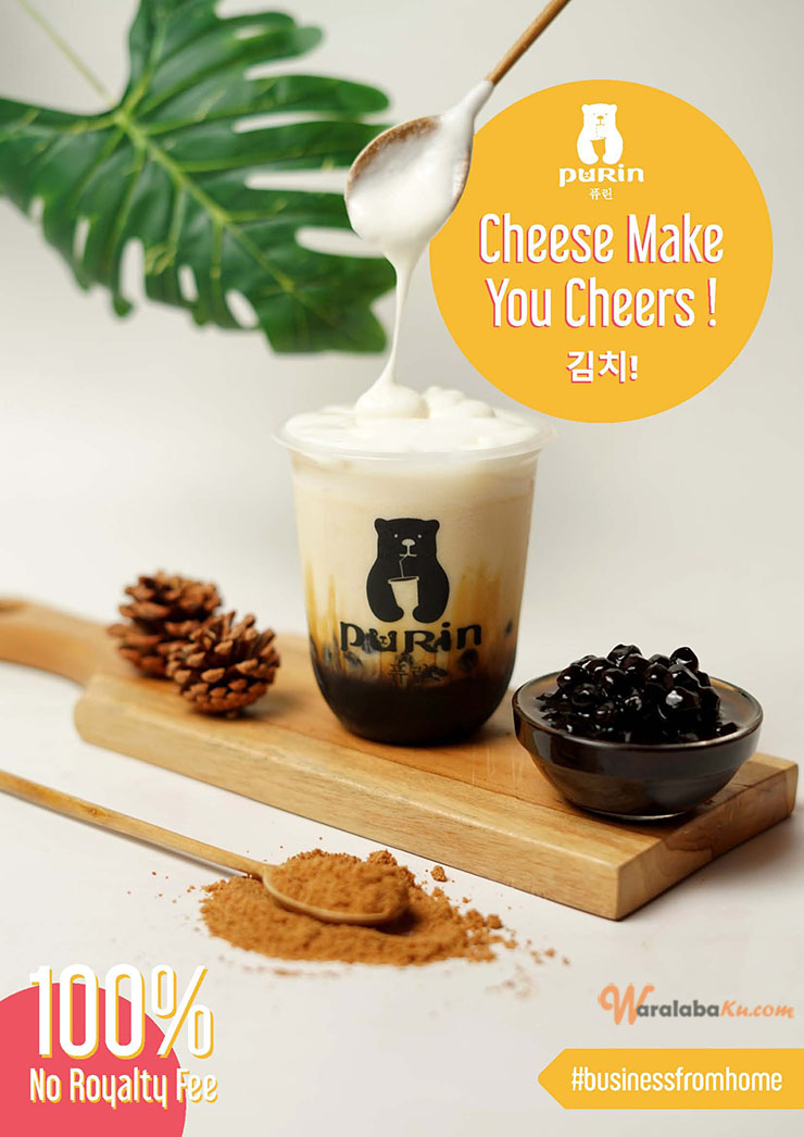 Franchise Peluang Usaha Minuman Purin Cheese Tea