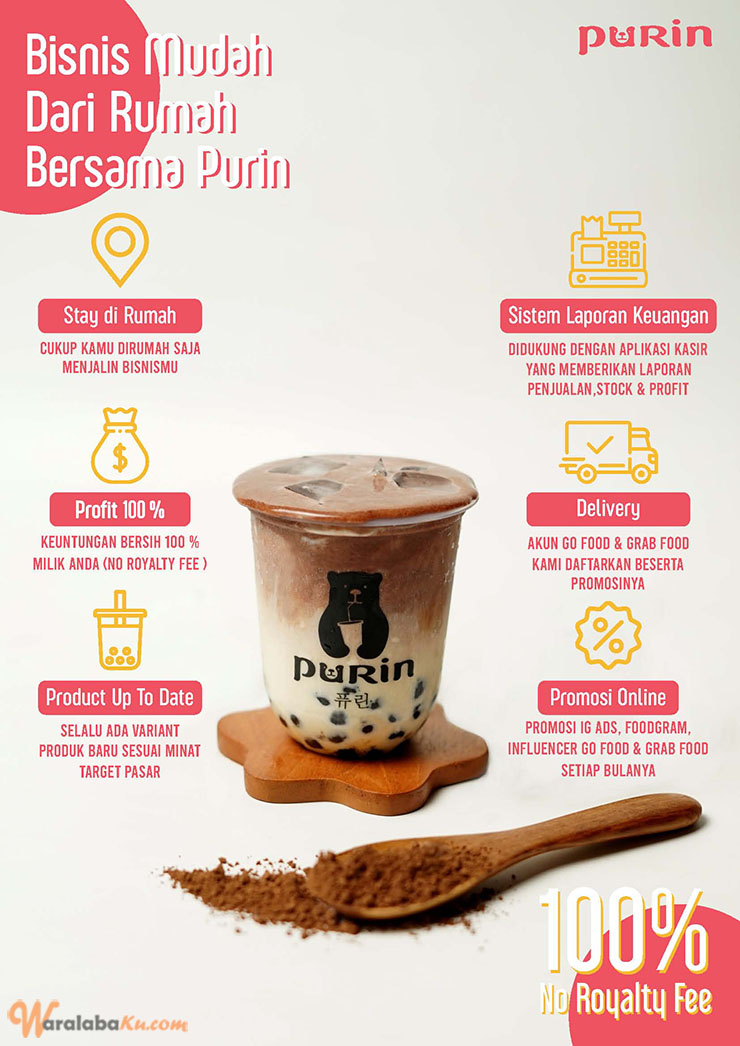 Franchise Peluang Usaha Minuman Purin Cheese Tea