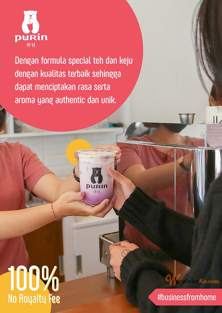 Franchise Peluang Usaha Minuman Purin Cheese Tea