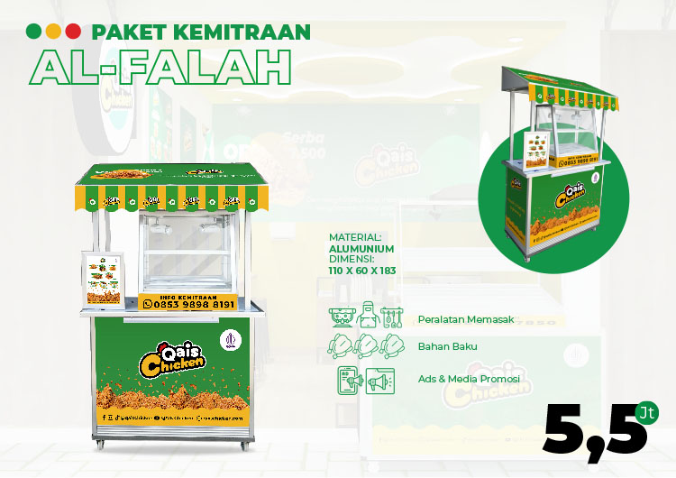 Kemitraan / Peluang Bisnis Fried Chicken Modal Kecil Qais