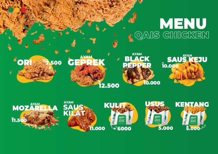 Kemitraan / Peluang Bisnis Fried Chicken Modal Kecil Qais