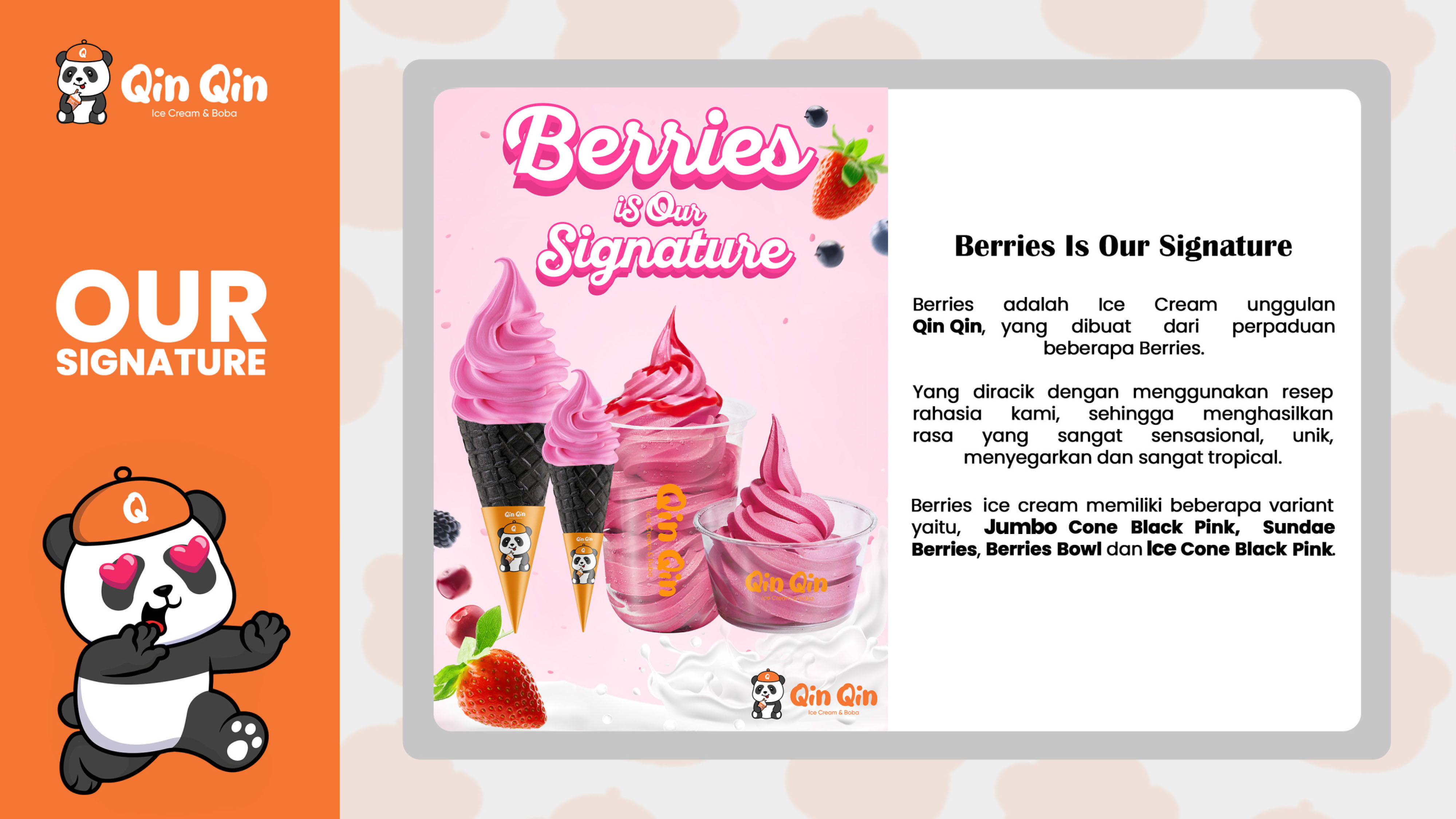 Kemitraan Peluang Bisnis Soft Ice Cream, Boba, Tea & Minuman Kekinian Qin Qin