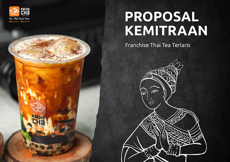 Franchise Peluang Usaha Minuman Teh Kekinian | Rachacha Thai Tea