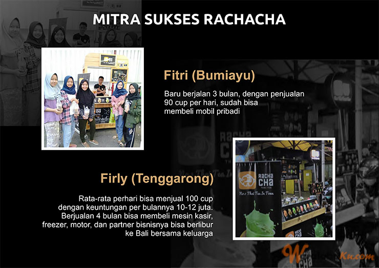 Franchise Peluang Usaha Minuman Teh Kekinian | Rachacha Thai Tea