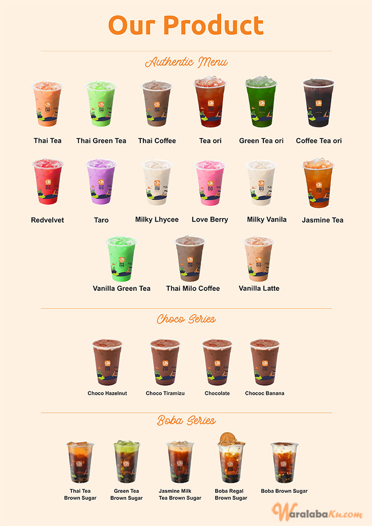 Franchise Peluang Usaha Minuman Teh Kekinian | Rachacha Thai Tea