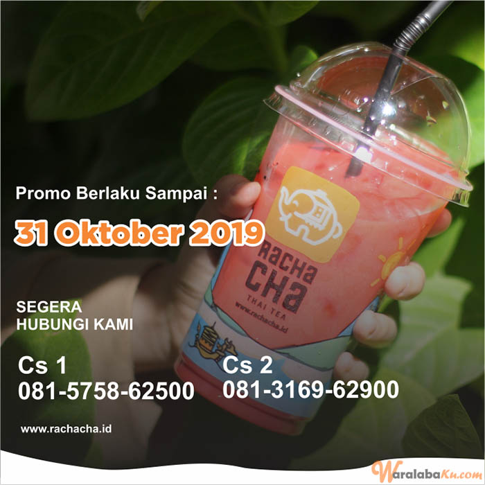 Franchise Rachacha Thai Tea | Peluang Bisnis Minuman Teh Thailand ...
