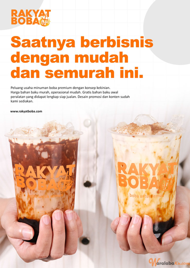 Franchise Peluang Bisnis Minuman BOBA - Rakyat Boba