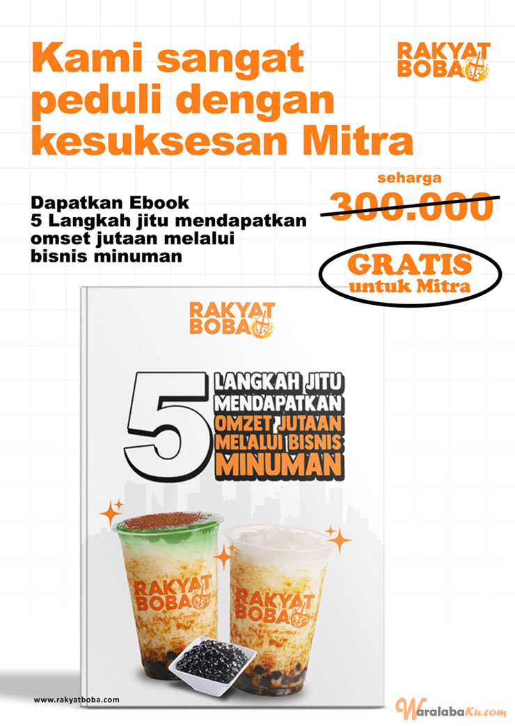 Franchise Peluang Bisnis Minuman BOBA - Rakyat Boba