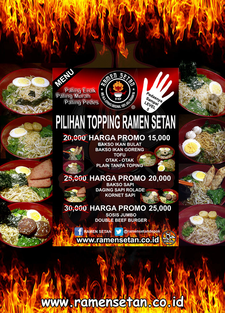 Franchise Peluang Usaha RAMEN SETAN