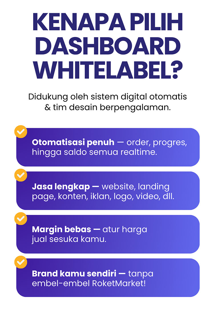 Kemitraan / Peluang Bisnis Agensi Digital Roket Market, Jasa Desain, Website & Konten Sosmed Kemitraan / Peluang Bisnis Agensi Digital Roket Market, Jasa Desain, Website & Konten Sosmed