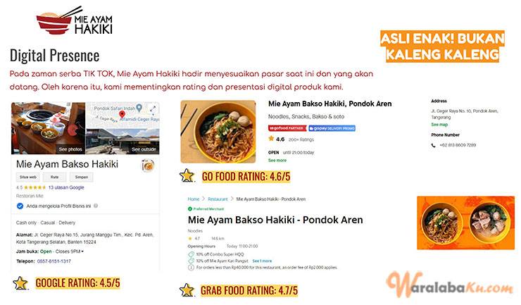 Franchise Peluang Usaha Makanan Mie Ayam Bakso Hakiki