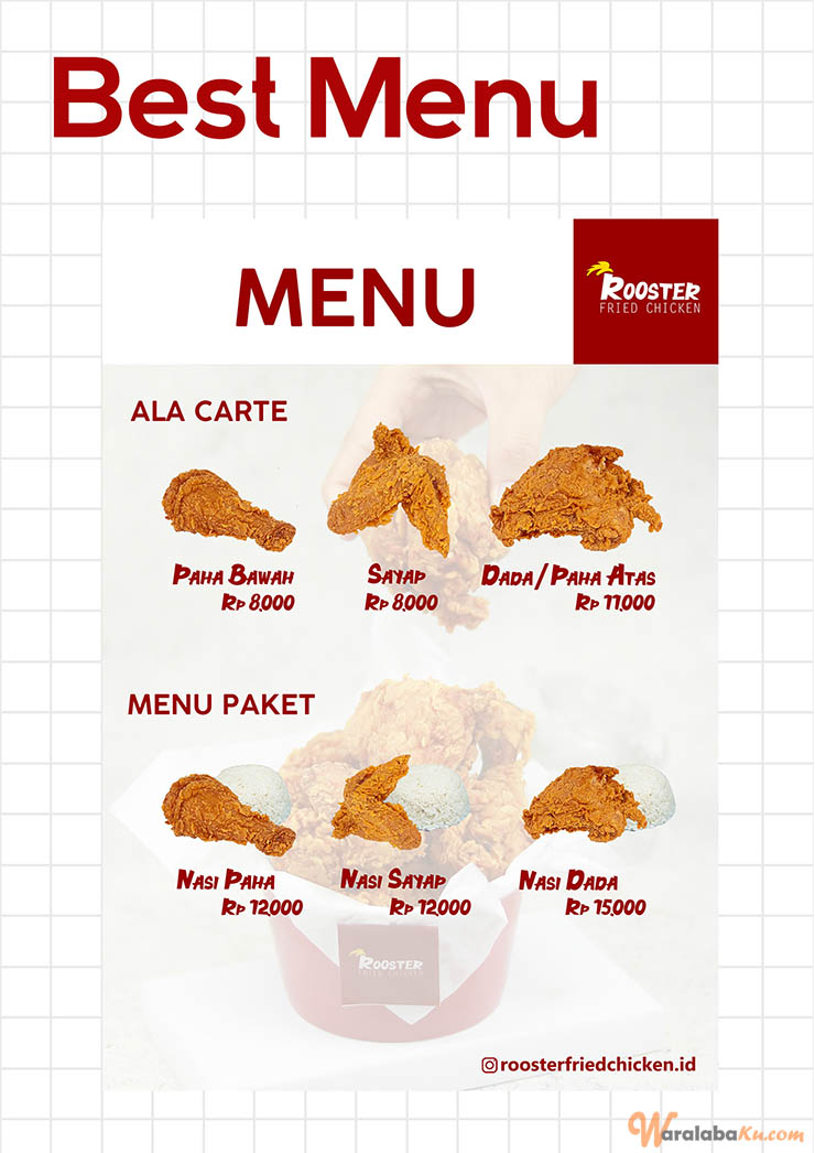 Franchise Peluang Usaha Makanan Rooster Fried Chicken