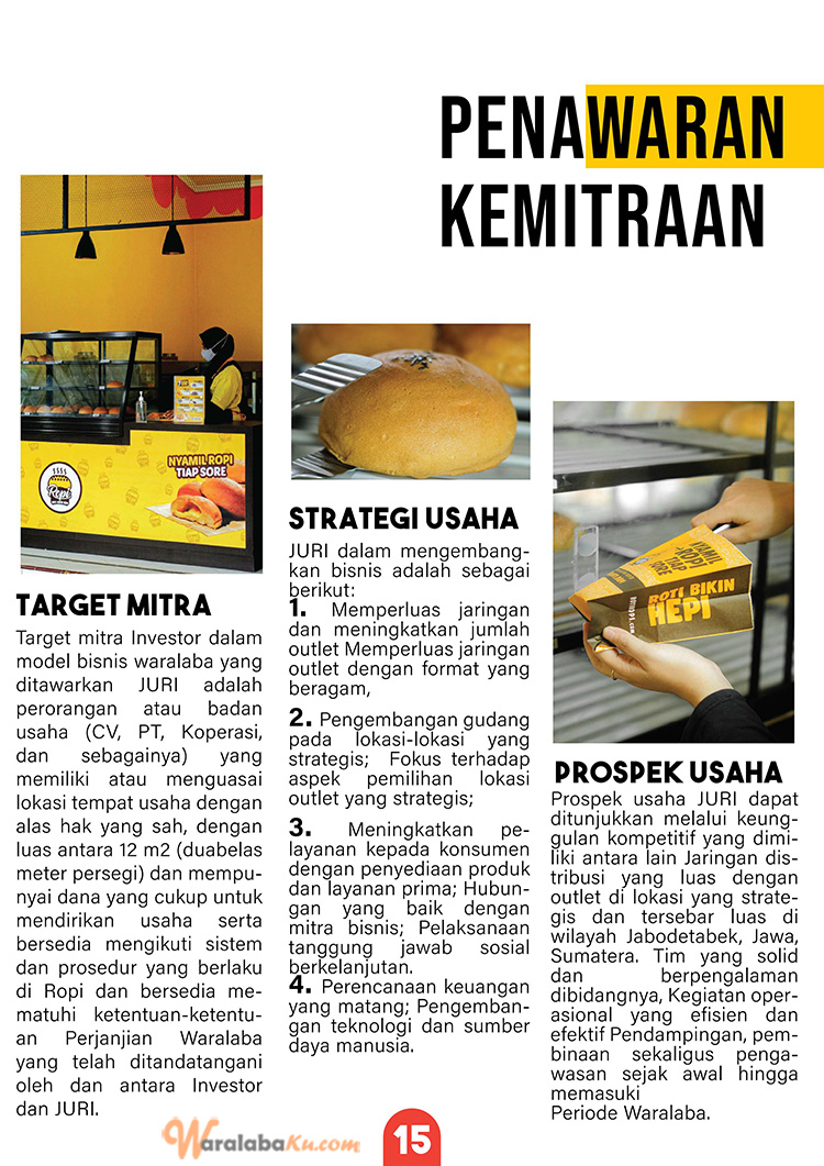 Franchise Peluang Usaha Roti | Roti Kopi