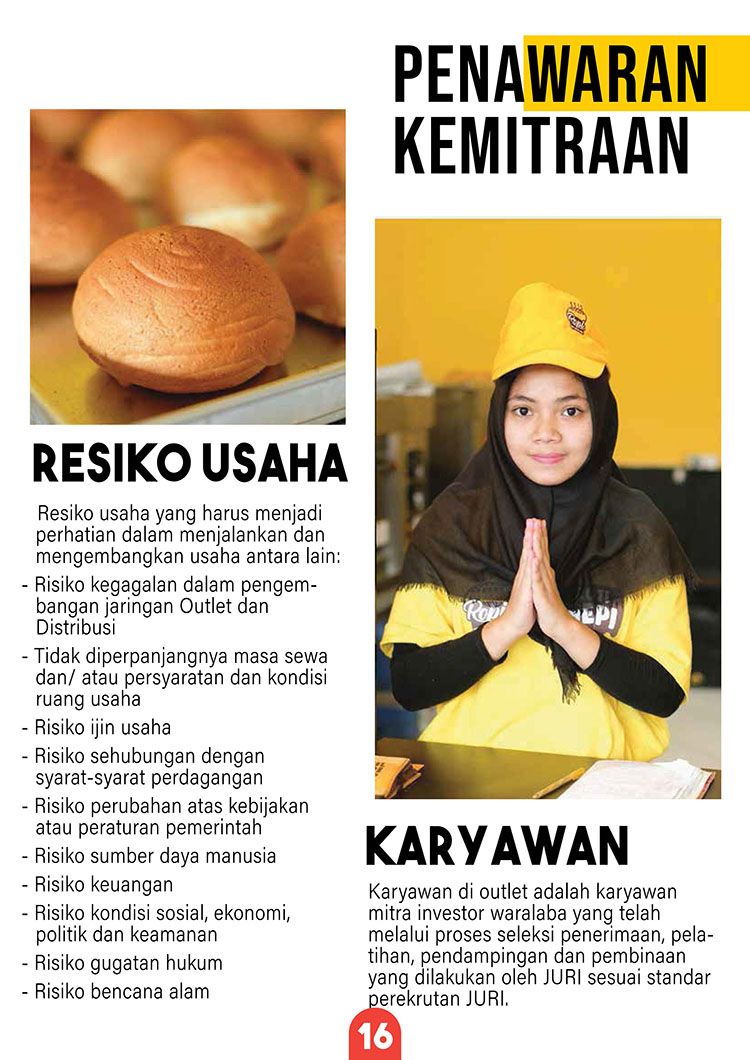 Franchise Peluang Usaha Roti Kopi & Roti Gembong Ropi