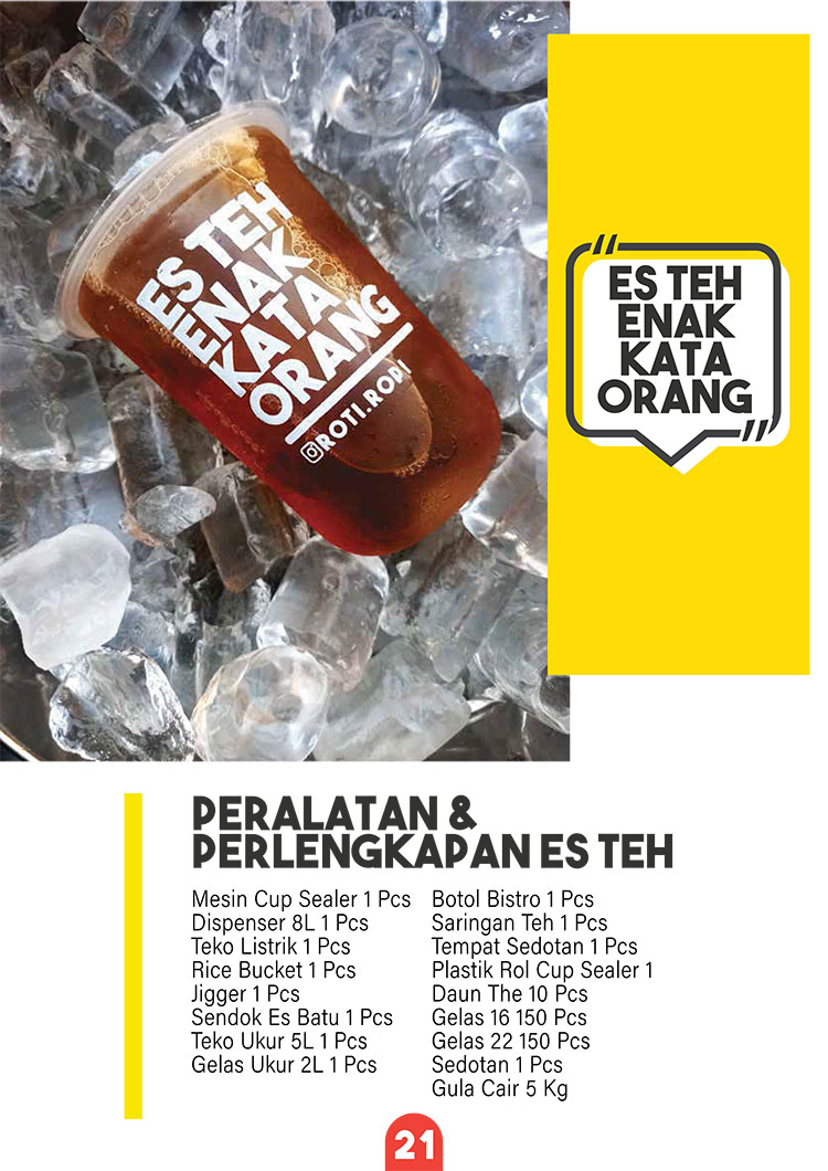Franchise Peluang Usaha Roti Kopi & Roti Gembong Ropi