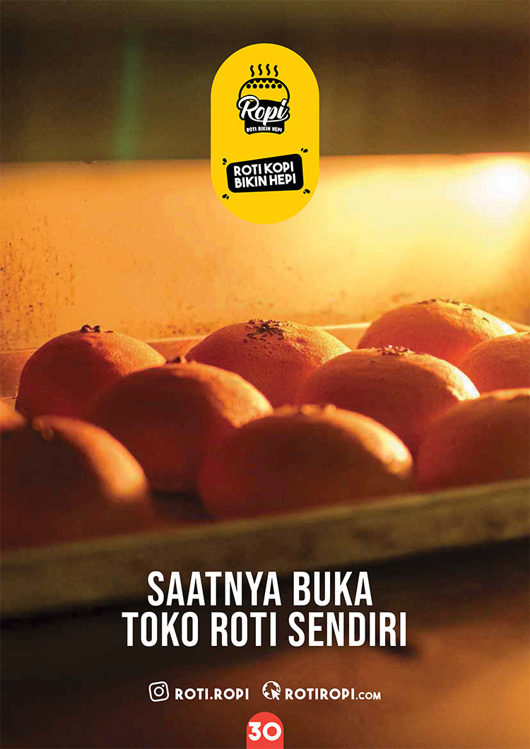 Franchise Peluang Usaha Roti Kopi & Roti Gembong Ropi