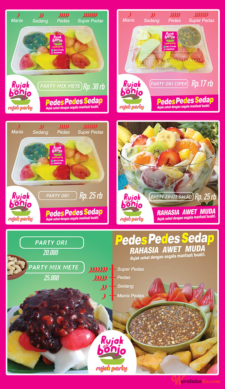 Franchise Peluang Usaha Rujak Bonjo