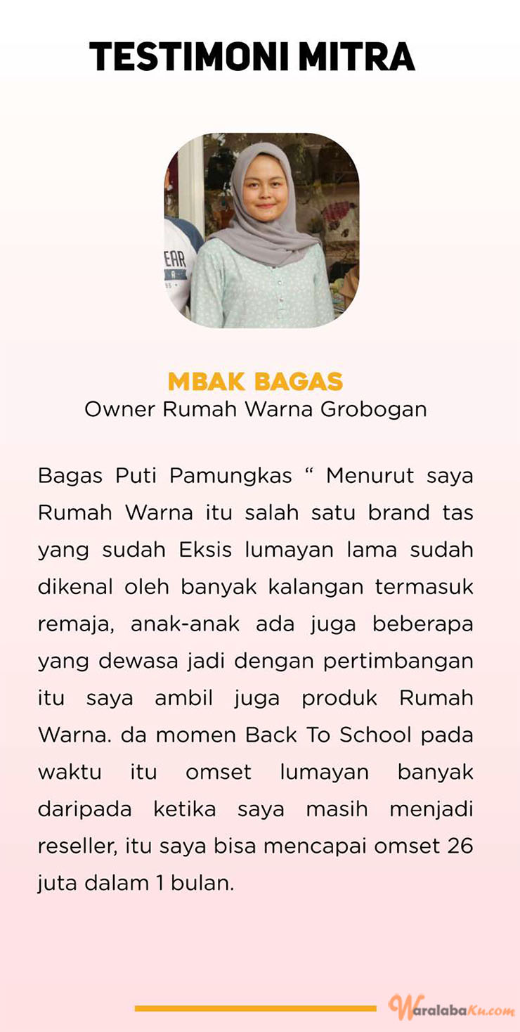 Franchise Peluang Usaha Fashion Tas - Rumah Warna