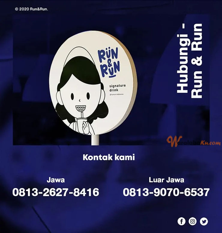 Peluang Usaha Minuman Kekinian ~ Run & Run Signature