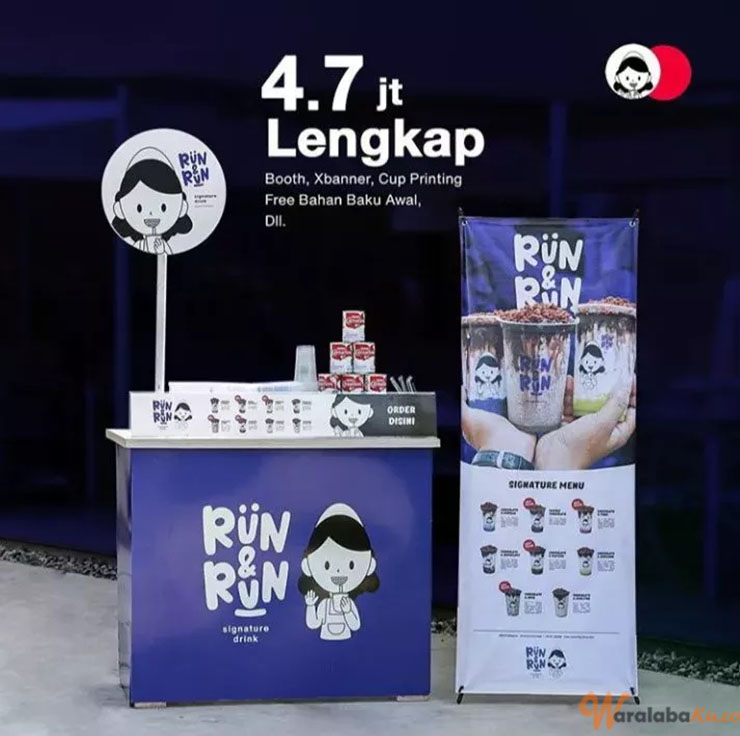 Peluang Usaha Minuman Kekinian ~ Run & Run Signature