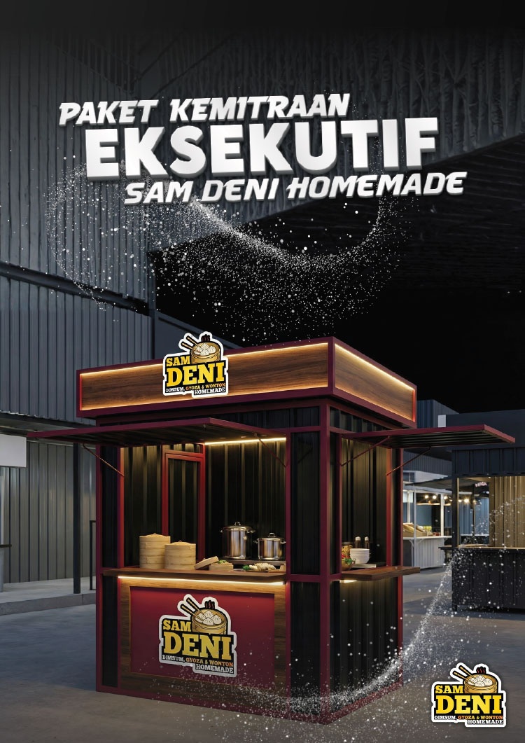 Kemitraan / Peluang Bisnis Dimsum, Gyoza, Wonton Homemade Sam Deni