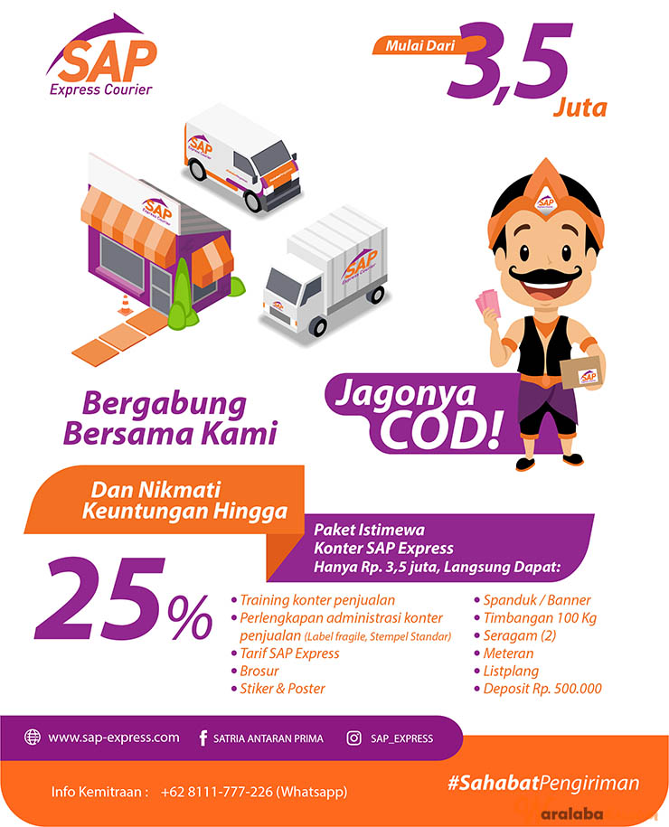 Franchise Peluang Usaha SAP Express Courier