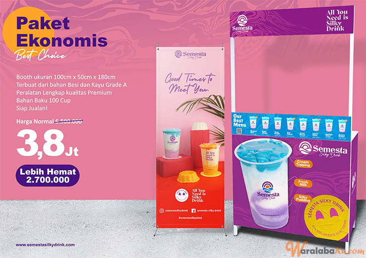 Franchise Semesta Silky Drink ~ Peluang Bisnis Minuman Puding Silky Drink