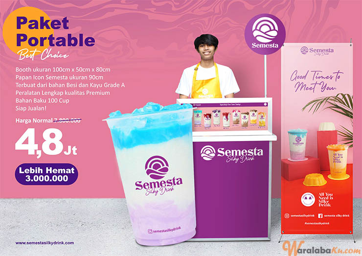 Franchise Semesta Silky Drink ~ Peluang Bisnis Minuman Puding Silky Drink