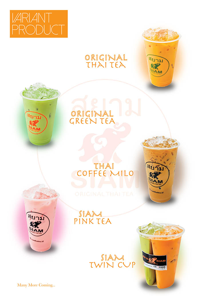 Franchise Peluang Usaha Minuman Teh - Siam Original Thai Tea