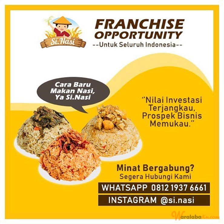 Franchise Nasi Topping Si Nasi ~ Peluang Bisnis Rice Box Topping