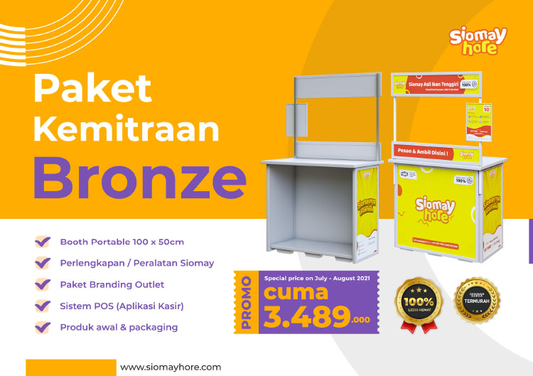 Kemitraan / Peluang Bisnis Somay Bandung Siomay Hore