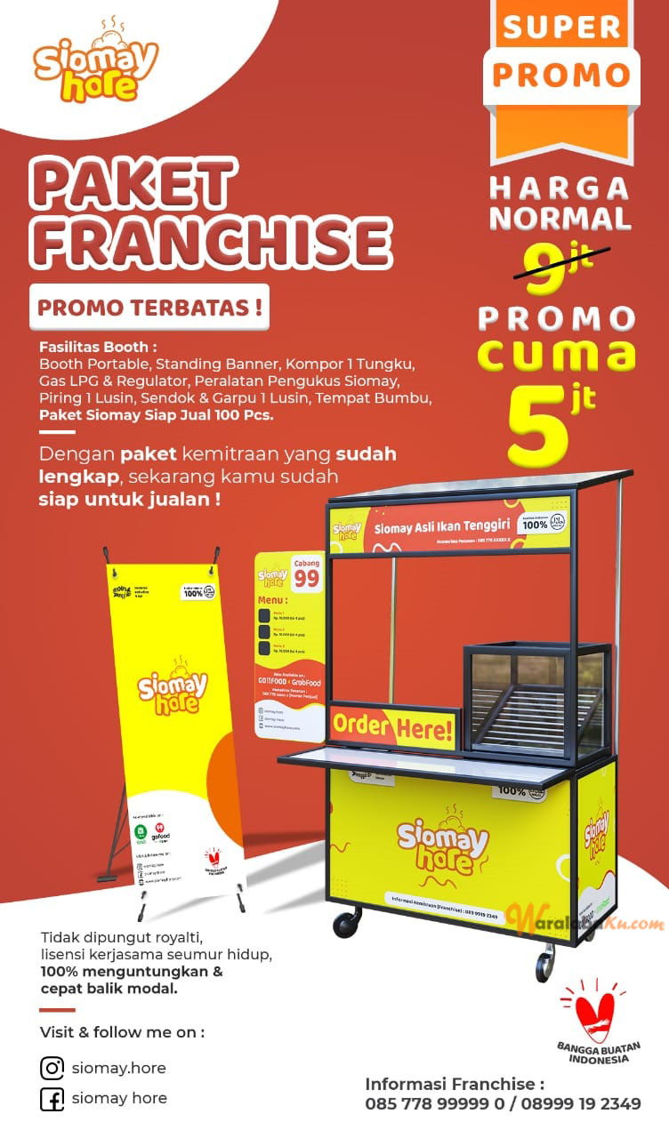 Franchise Peluang Usaha Makanan | Siomay Hore