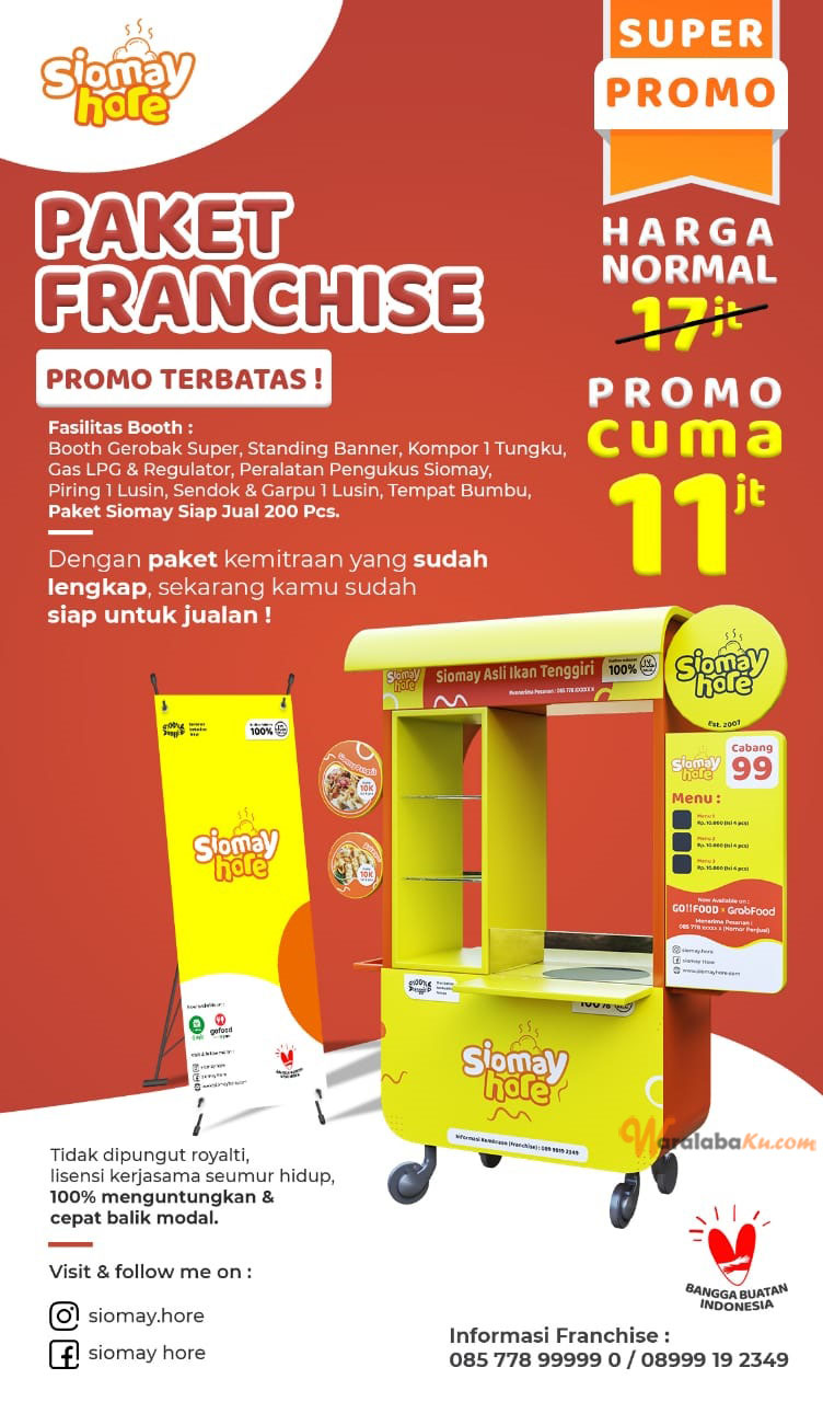 Franchise Peluang Usaha Makanan | Siomay Hore