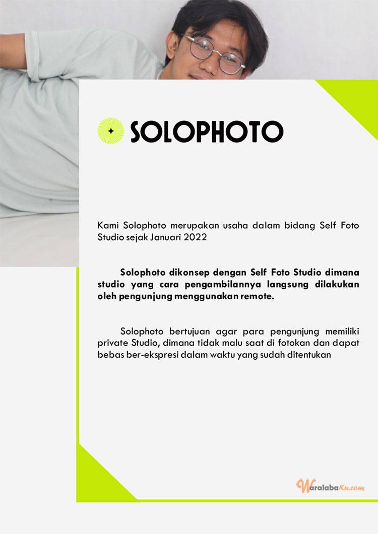 Peluang Usaha Bisnis Studio Foto & Fotografi | Solo Photo