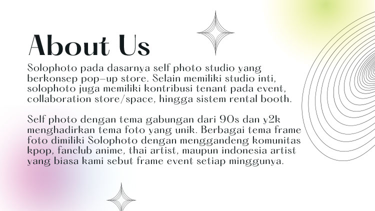 Kemitraan / Peluang Bisnis Photobox & Pop Up Self Photo Solo Photo