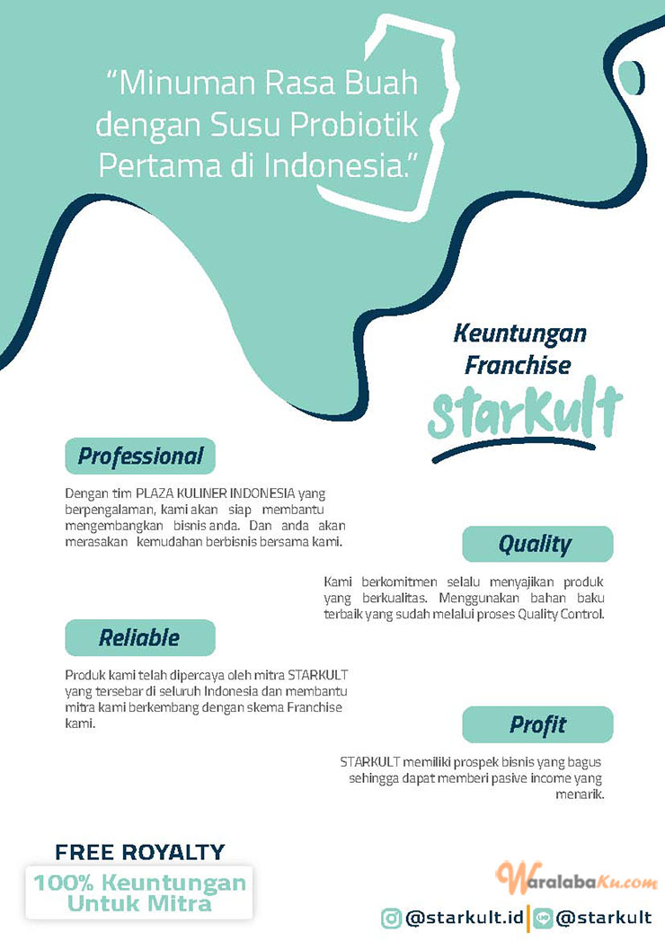 Franchise Peluang Usaha Minuman Buah | Starkult Ice Sorbet