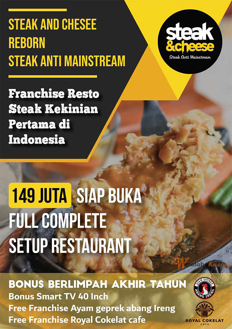 Franchise Peluang Usaha Steak and Cheese