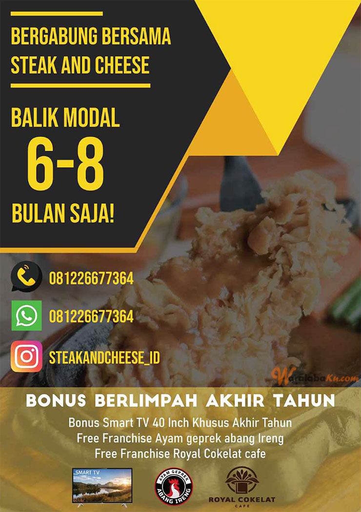 Franchise Peluang Usaha Steak and Cheese