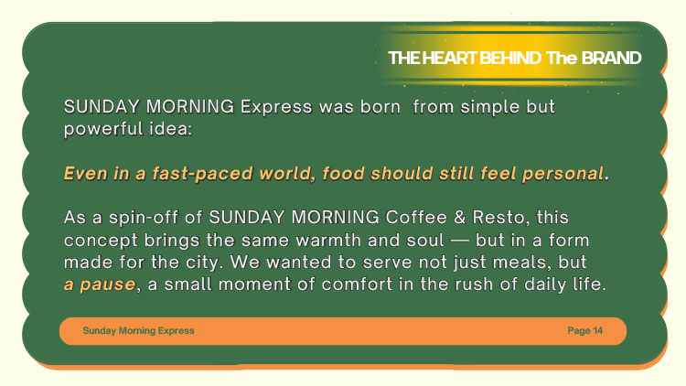 Kemitraan / Peluang Bisnis Cafe & Restoran Autopilot Sunday Morning Express