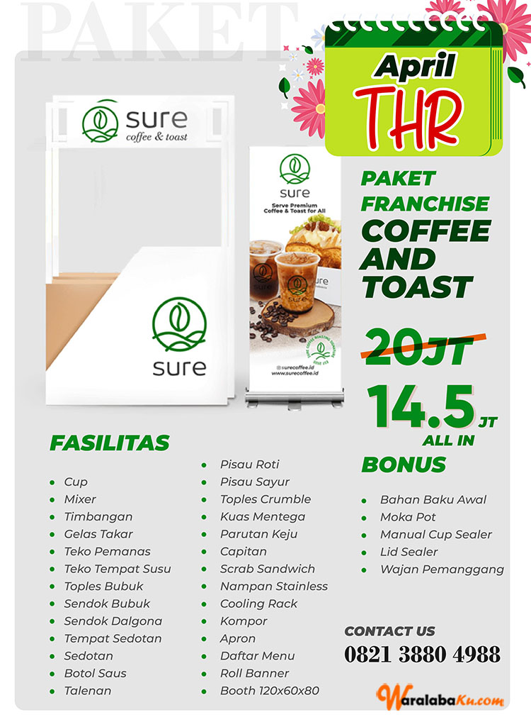 Franchise Peluang Usaha Sure Coffee